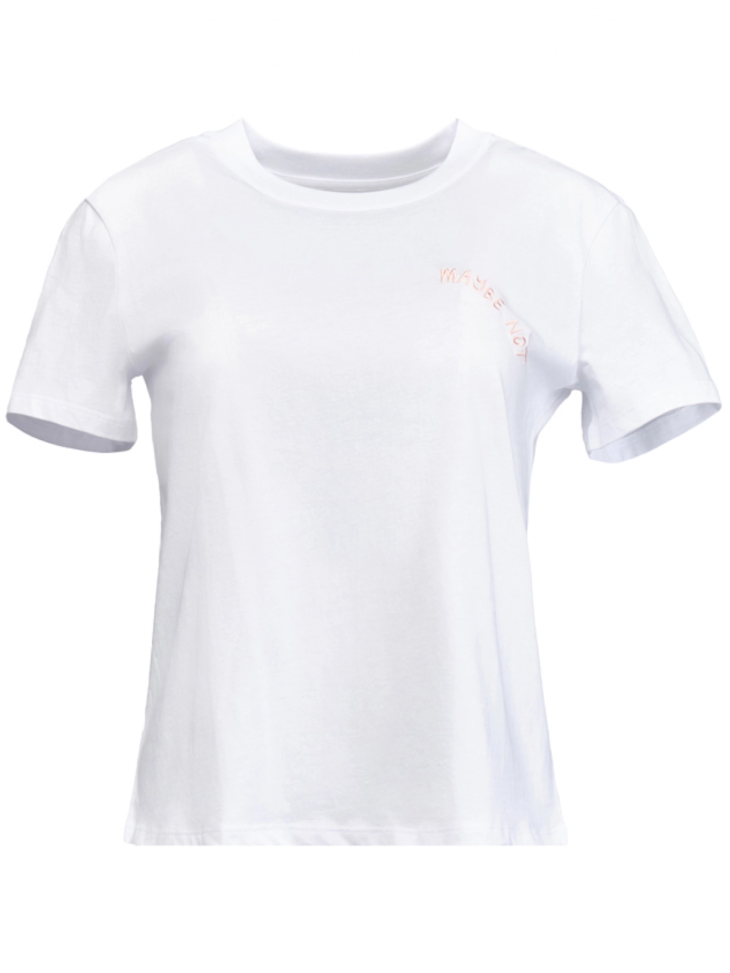 Футболка с круглым вырезом в белом цвете приталенного кроя с логотипом Armani Exchange