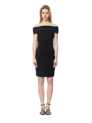 Женское черное платье Armani Exchange