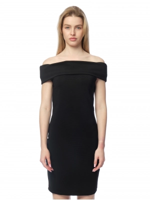 Женское черное платье Armani Exchange