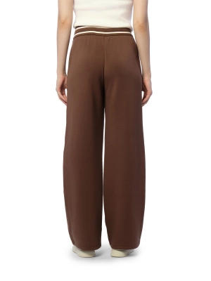Трикотажные брюки коричневого цвета Armani Exchange
