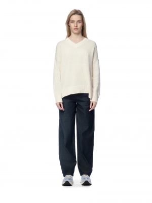 Хлопковые брюки темно синего цвета Armani Exchange