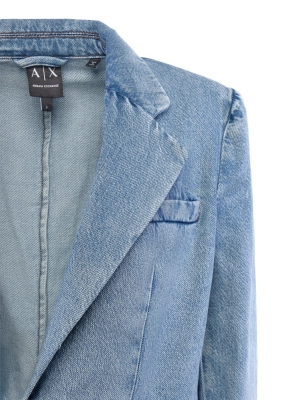Джинсовый жакет свободного кроя Armani Exchange