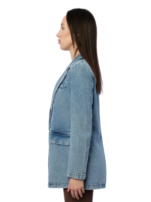 Джинсовый жакет свободного кроя Armani Exchange