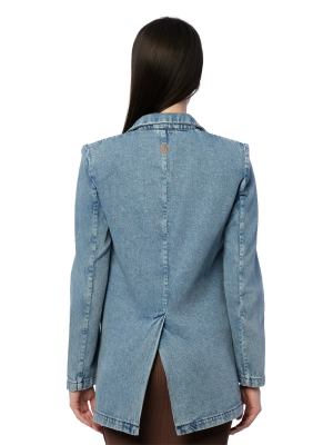 Джинсовый жакет свободного кроя Armani Exchange