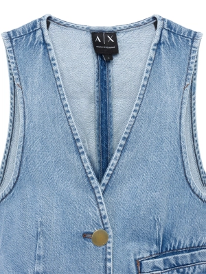 Джинсовый жилет Armani Exchange