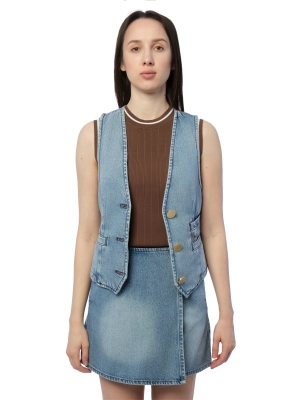 Джинсовый жилет Armani Exchange