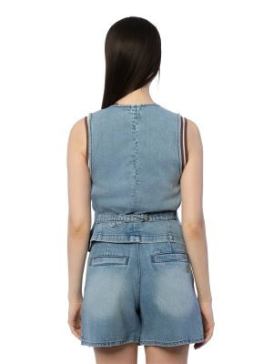 Джинсовый жилет Armani Exchange