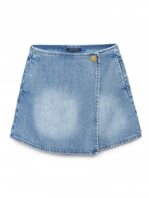 Юбка-шорты из денима Armani Exchange
