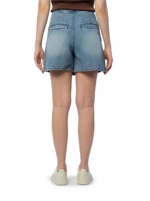 Юбка-шорты из денима Armani Exchange