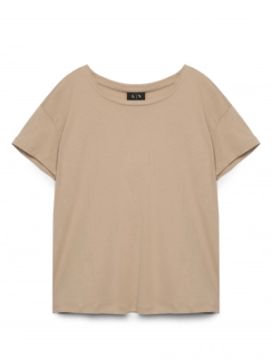 Футболка прямого кроя Armani Exchange с цепочкой