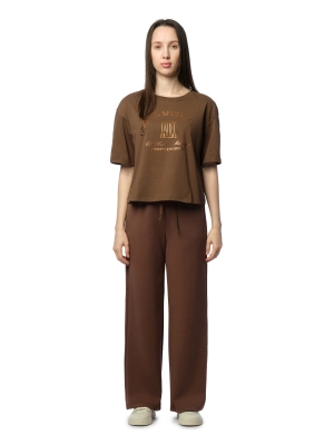 Футболка свободного кроя Armani Exchange  с принтом