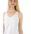 Льняное белое платье Armani Exchange