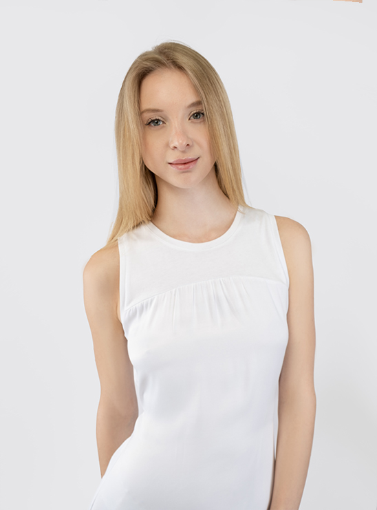 Белое платье миди Armani Exchange