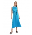 Платье миди бирюзового цвета Armani Exchange