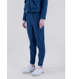Плиссированные брюки синего цвета Armani Exchange