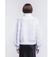 Белый свитер крупной вязки Armani Exchange