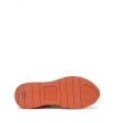 Кроссовки белого цвета с оранжевыми вставками Armani Exchange