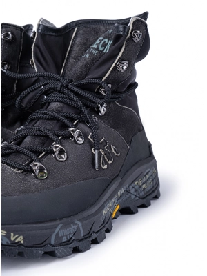 Ботинки Premiata Midtreck 282 в черном цвете на высокой шнуровке на подошве Vibram Ботинки Premiata Midtreck 282 в черном цвете на высокой шнуровке на подошве Vibram