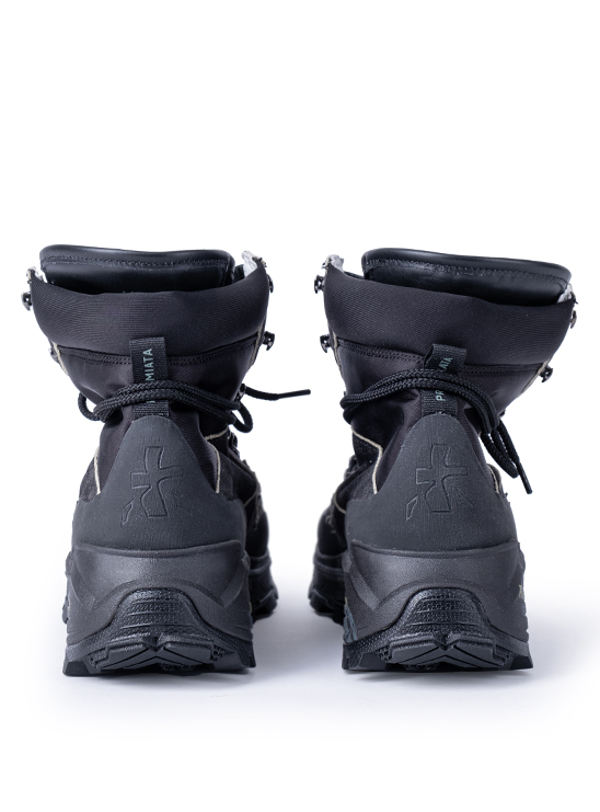 Черные комбинированные ботинки Premiata Midtreck 282