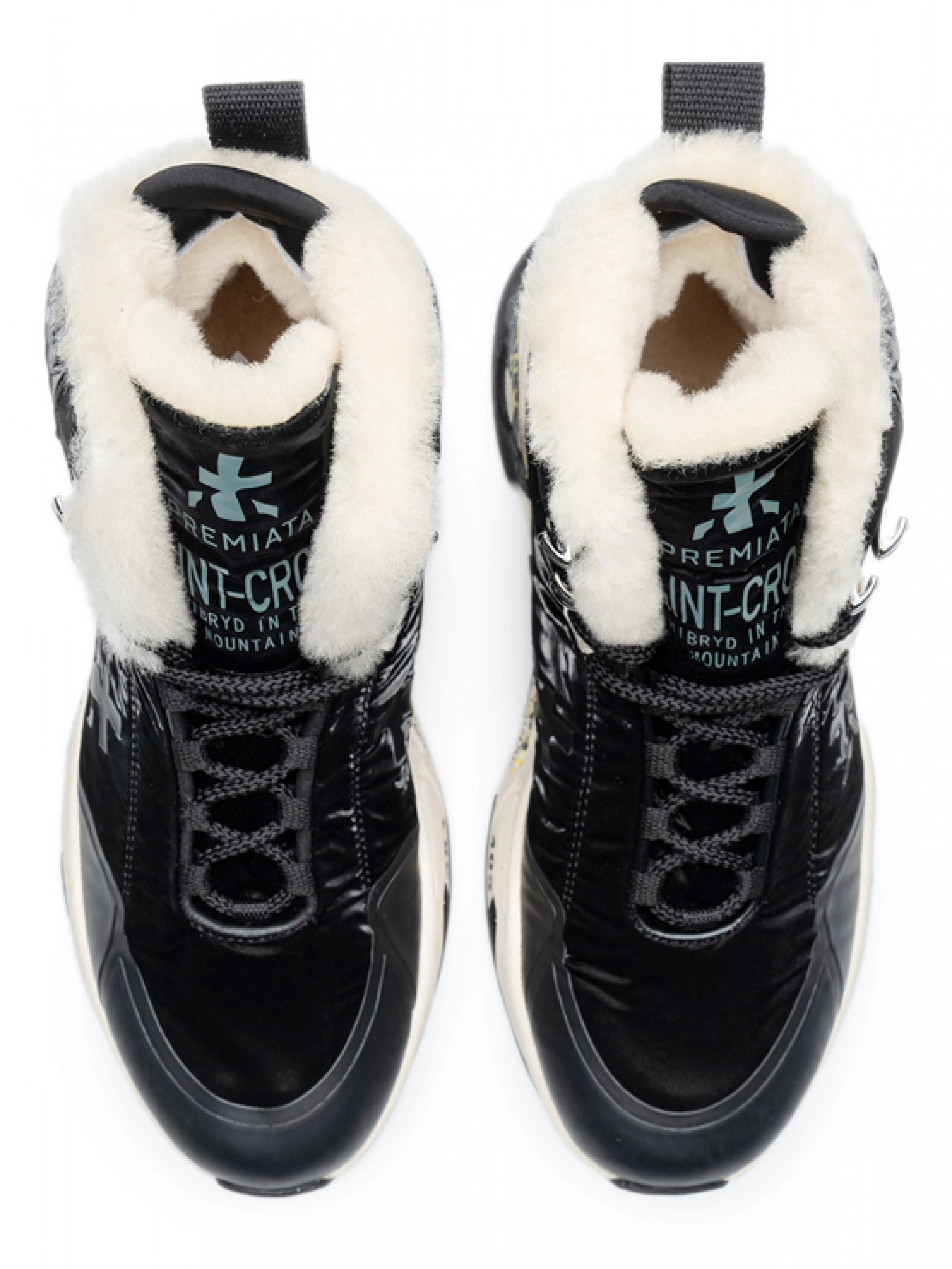 Кроссовки в черном цвете с утиплителем  Premiata Saintcross 333