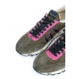 Утепленные кожаные кроссовки с натуральным мехом Premiata Lucy 6010
