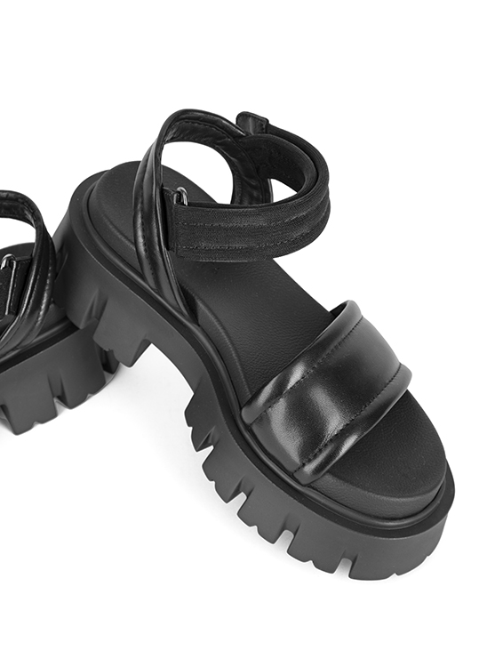 Кожаные сандалии черного цвета Premiata