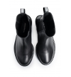 Кожаные ботинки челси черного цвета Premiata