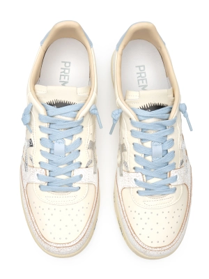 Молочные кеды Premiata Bskt Clad 6780 с эффектом искусственного старения