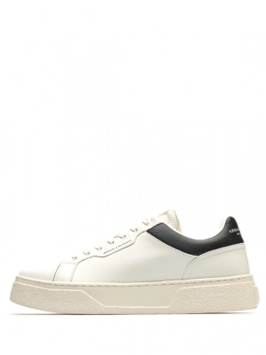 Кеды в белом цвете Armani Exchange