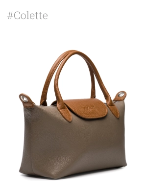 Сумка тоут через плечо OiTrend в бежевом цвете Colette