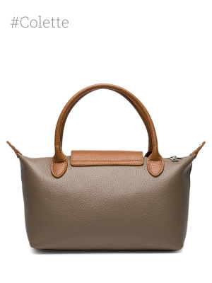 Сумка тоут через плечо OiTrend в бежевом цвете Colette