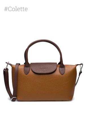 Colette1246242 Сумка кож. OiTREND Италия рыжий