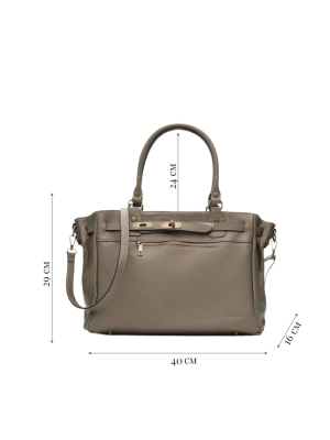 Сумка Simona OiTREND в темно бежевом цвете