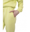 Спортивный костюм лаймового цвета из худи и джоггеров на кулиске Patrizia Pepe