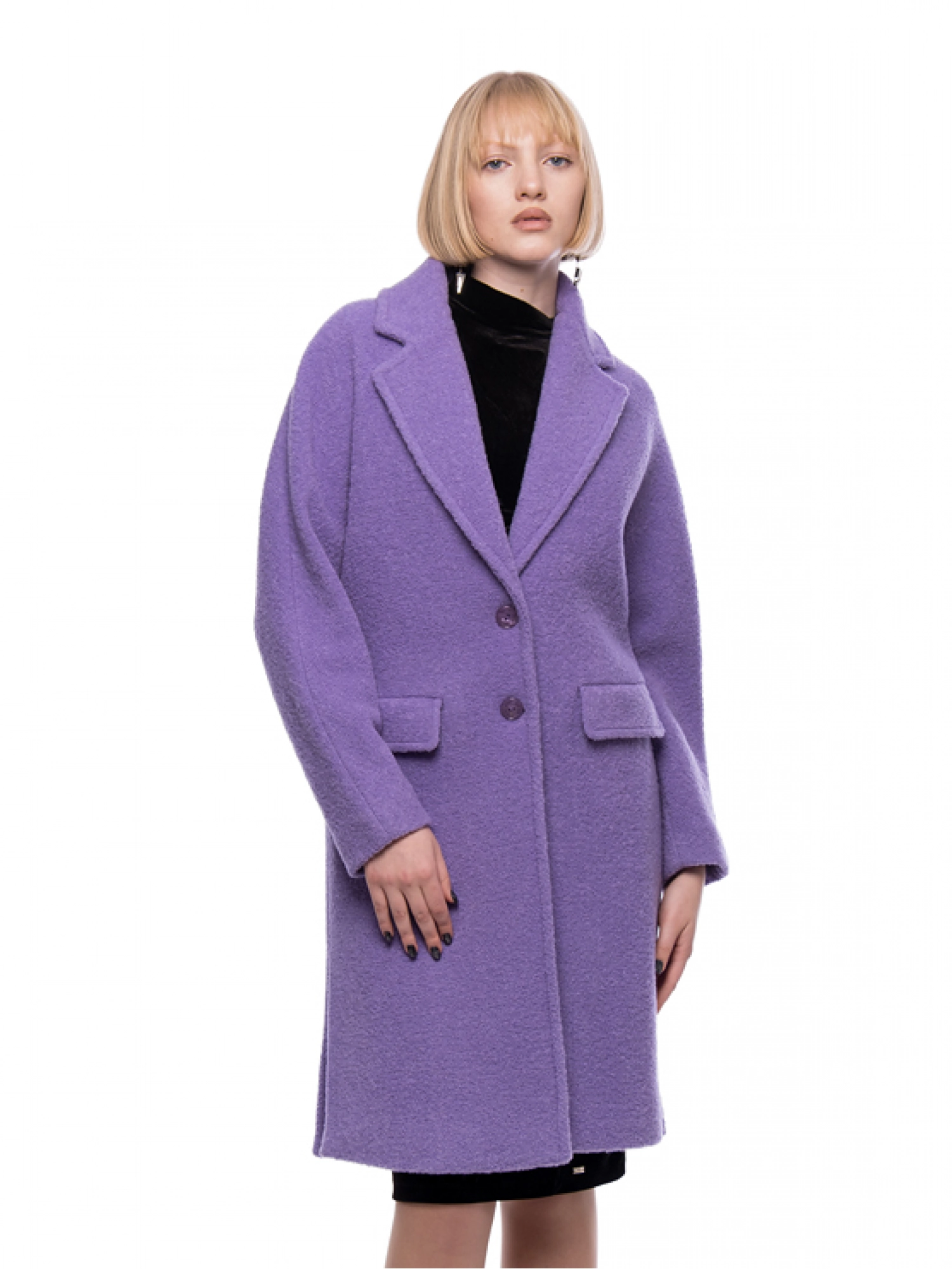 Пальто фиолетового цвета Patrizia Pepe