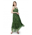 Платье миди зеленого цвета Patrizia Pepe
