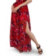 Платье в пол с цветочным принтом Patrizia Pepe