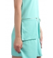 Платье бирюзового цвета на молнии Armani Exchange