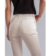 Прямые укороченные джинсы белого цвета Patrizia Pepe
