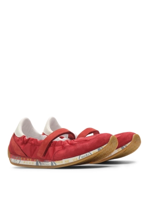 Premiata RINA8291 Балетки в красном цвете на молочной подошве